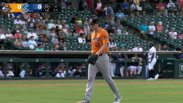 Ryan Cusick fans six in four frames