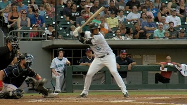 Lenyn Sosa has a four hit day for Charlotte