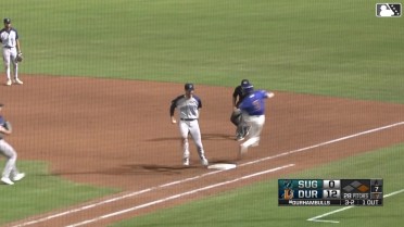 Chandler Simpson's infield single