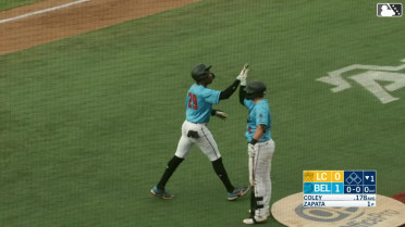 Mark Coley II's leadoff home run