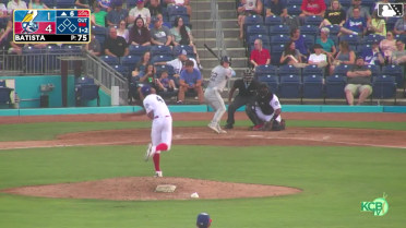 Aldrin Batista's eighth strikeout