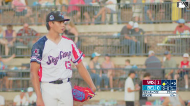 Noble Meyer's sixth strikeout