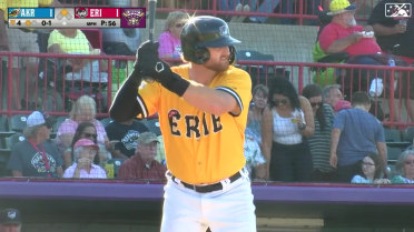 Tigers' Nieporte reaches 30 home runs for Erie