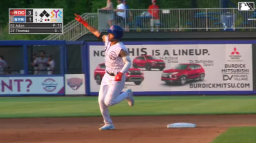 Rhylan Thomas' solo home run