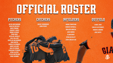 San Jose Giants 2025 Roster Announced