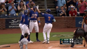 Austin Shenton's two-homer, six RBIs game 