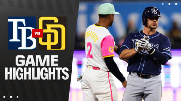 Rays vs. Padres Highlights
