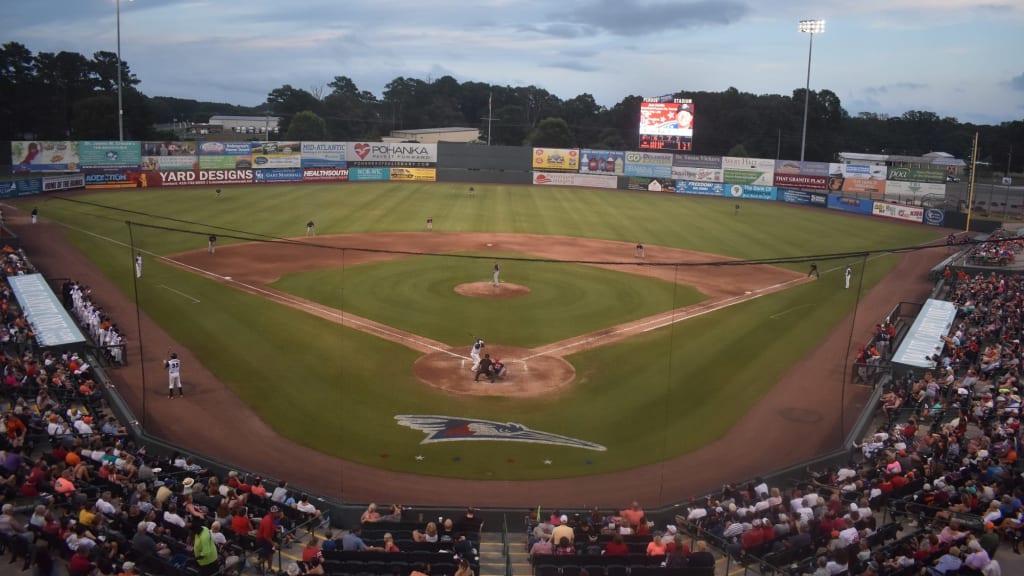 The Shorebirds are located in Salisbury, a Maryland town of approximately 30,000.