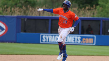 Mauricio raking at Triple-A but needs more reps before joining Mets