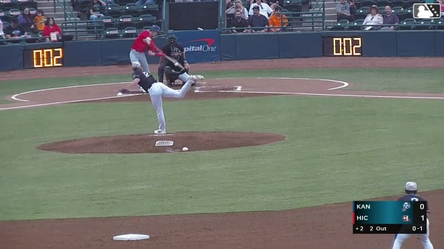 George Wolkow's solo home run