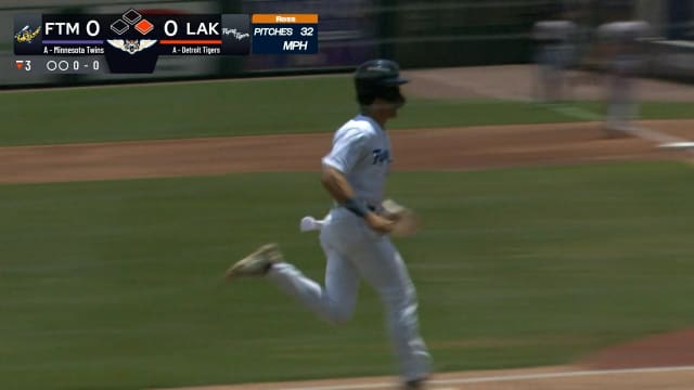 Bryce Rainer's inside-the-park homer