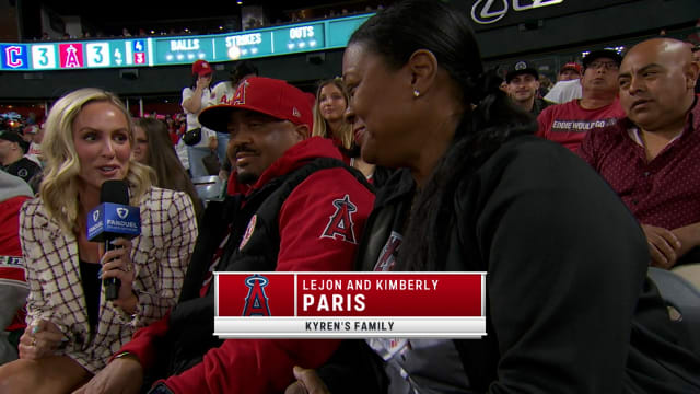 Kyren Paris' family joins the broadcast