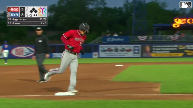 Brady House's 458-foot home run