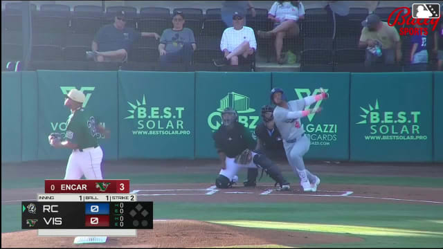 Eduardo Quintero's leadoff homer